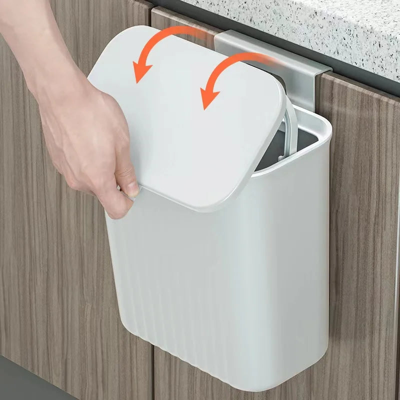 Wall Mounted Hanging Trash Bin