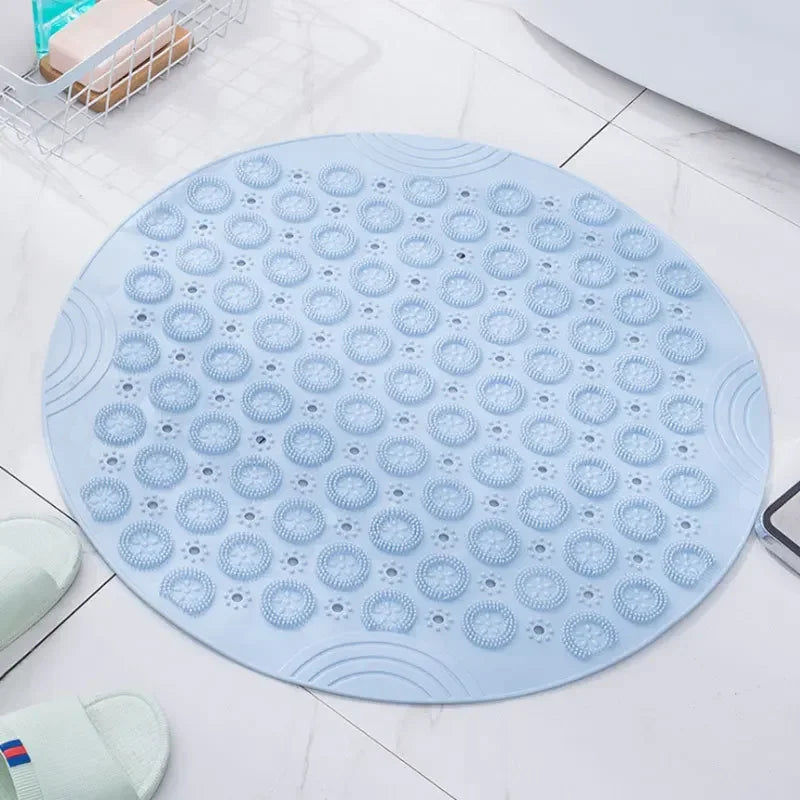 Round PVC Anti Slip Bath Mat