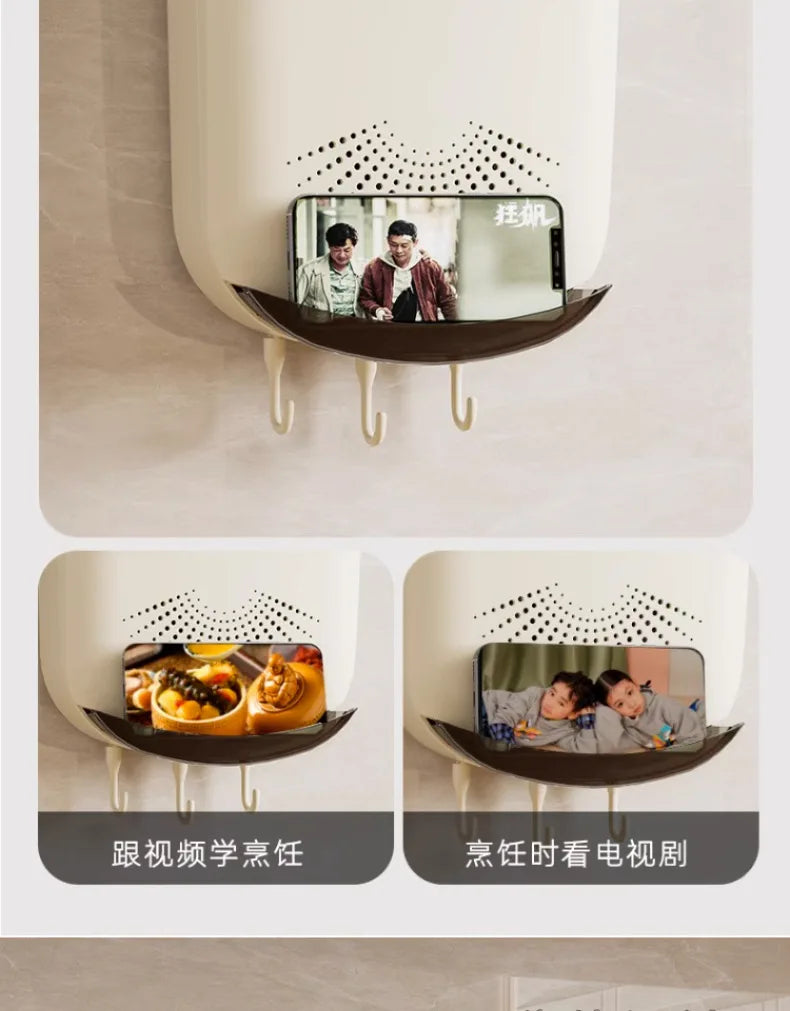 Wall-Mounted Dustproof Chopstick Holder