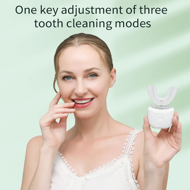 U-shaped electric toothbrush