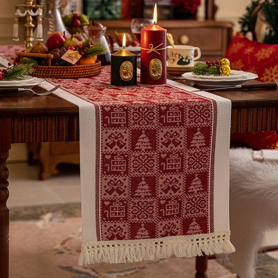Christmas Elk Table Runner