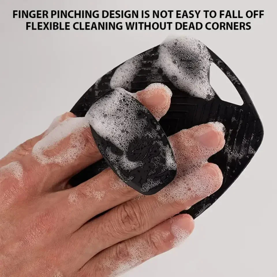 Portable Silicone Bath Wash Brush