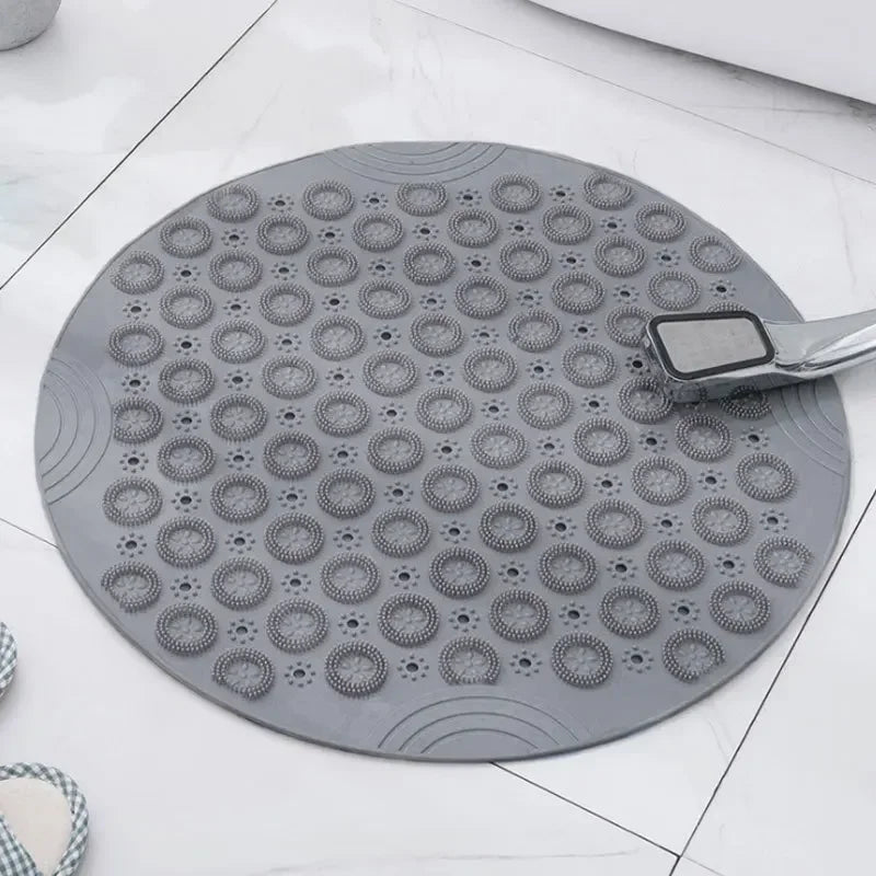Round PVC Anti Slip Bath Mat