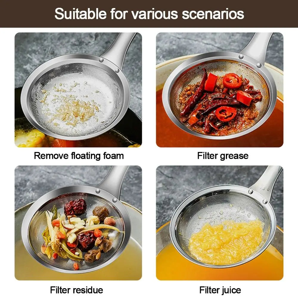 304 Stainless Steel Fat Skimmer Spoon