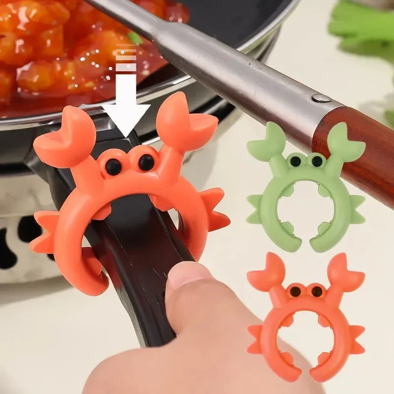 Small Crab Silicone Spatula Holder